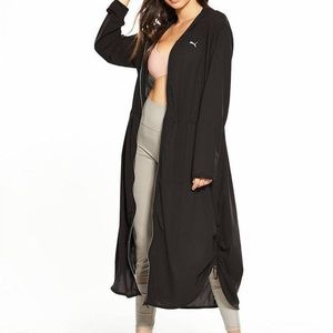 puma en pointe long zip up jacket